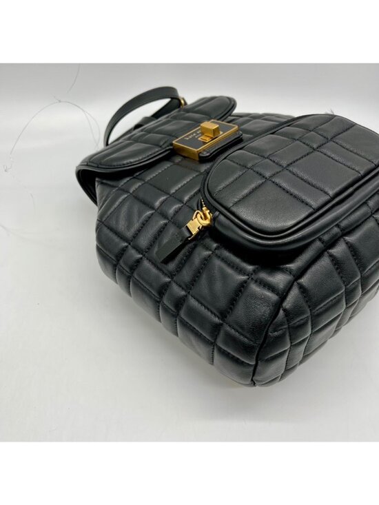 Kate Spade Black Quilted Leather Evelyn Backpack main image 6